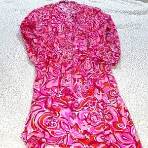 Hot pink Lilly Pulitzer dress